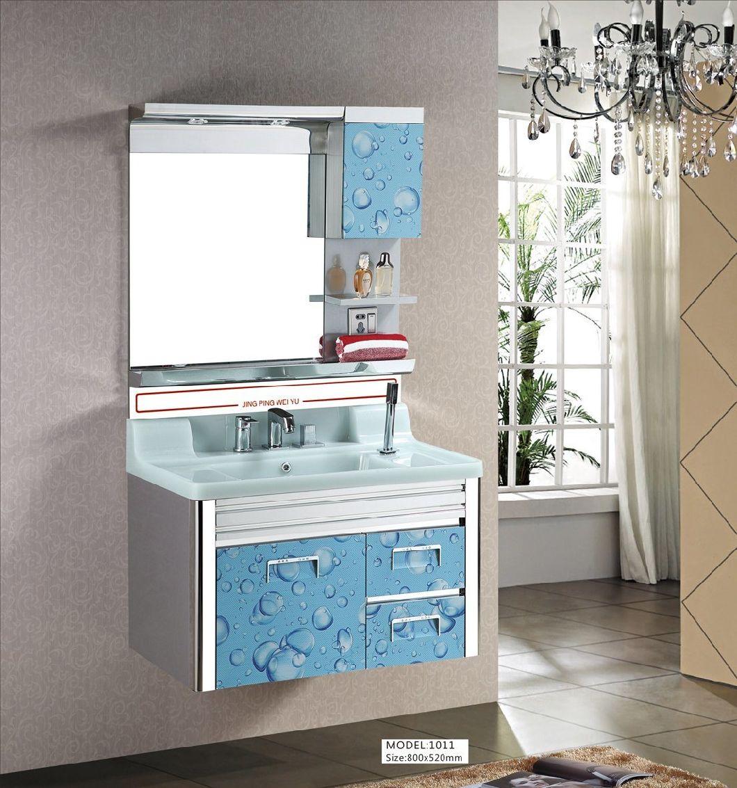 Stainless Steel Bathroom Vanity Cabinet