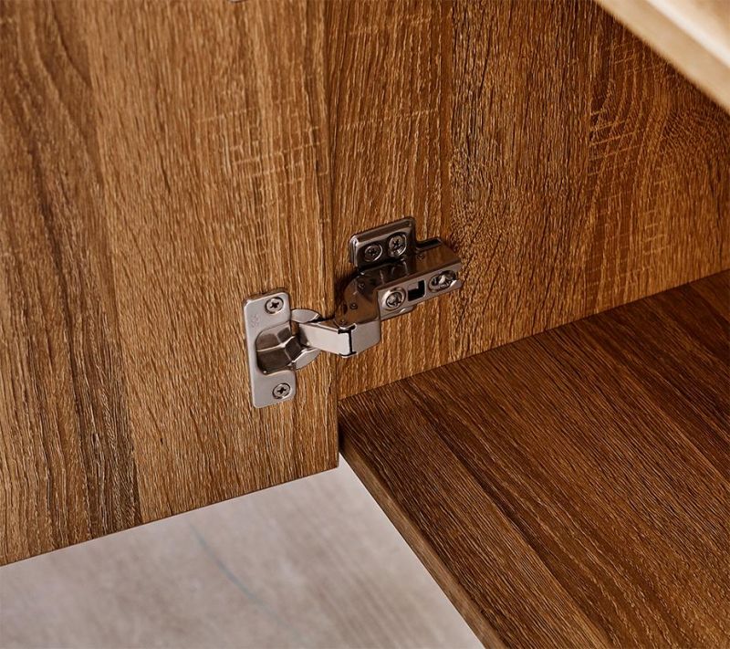Environmentally Friendly Multi-Layer Solid Wood Modern Bathroom Cabinets Vanity