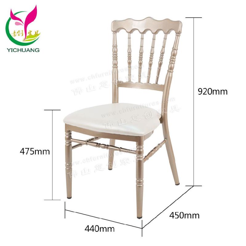 Hyc-A382 Cheap Stackable Wholesale Fancy Wedding Napoleon Chiavari Chair for Sale