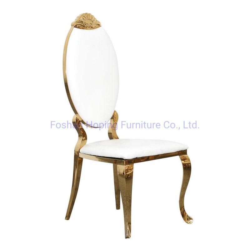 Wedding Event Rental Banquet Chair Home Furniture Metal Dining Chair for Restaurant