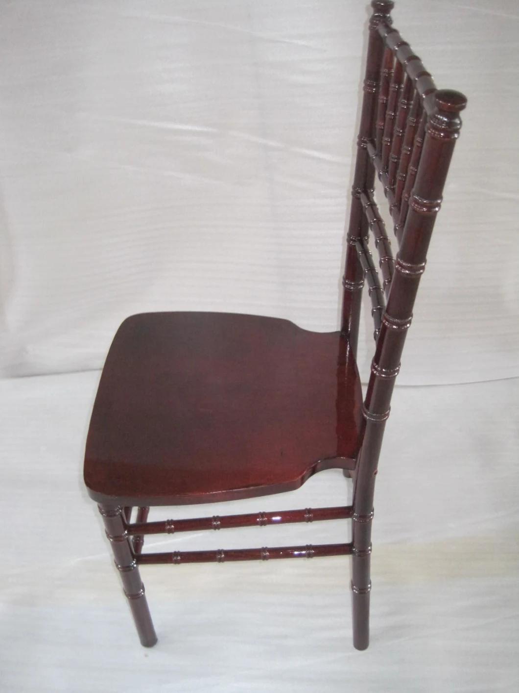 Cheap Solid Wood Mahogany Chiavari Chair on Sale