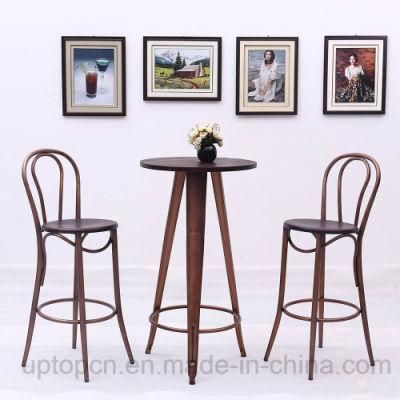 Wooden High Bar Table and Thonet Chair Sets for Bar Furnitures (SP-BT708)