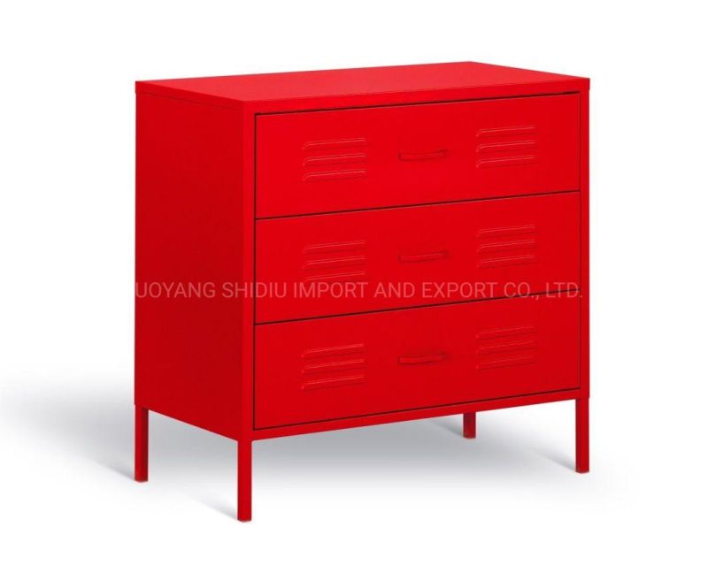 Lateral 3 Drawers Decorative Cabinets for Home Use in Living Room