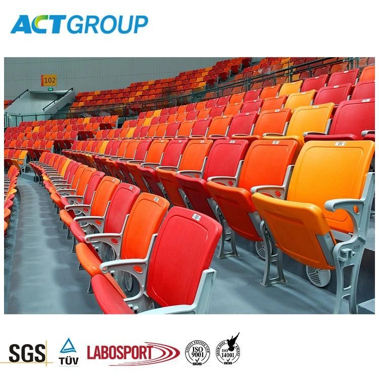 HDPE Sillas Plastic Stadium Chair VIP Stadium Seats Foldable for Gyms