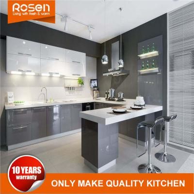 Modern Wooden New Style Hand Painted Kitchen Cabinets Furniture