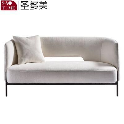 Living Room Furniture New Modern White Long Sofa