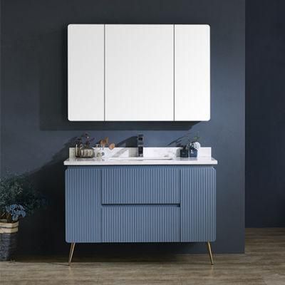 OEM Luxury Design Moden Floor Mounted Bathroom Vanity for Wash Hand (2041)