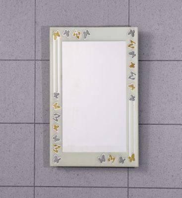 Wall Hanging 4mm Silver Coating Decorative Bathroom Mirror