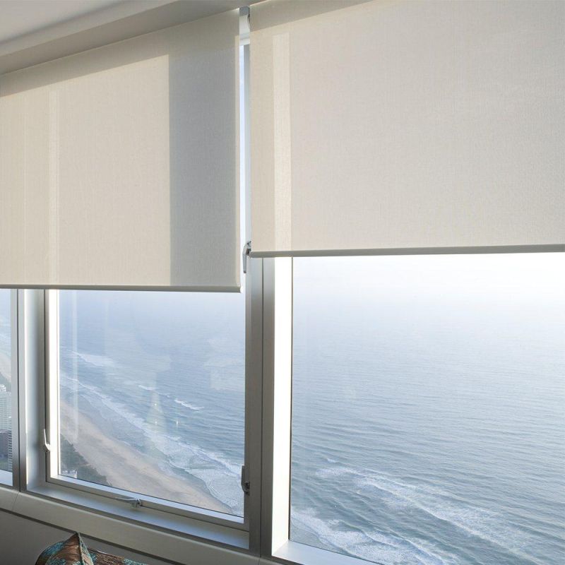 Indoor Durable Sunscreen Motorized Electronic Roller Blinds