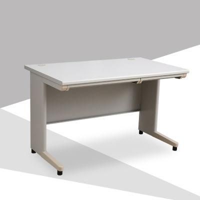 Medium Duty Metal Office Table with 2 Small Drawers