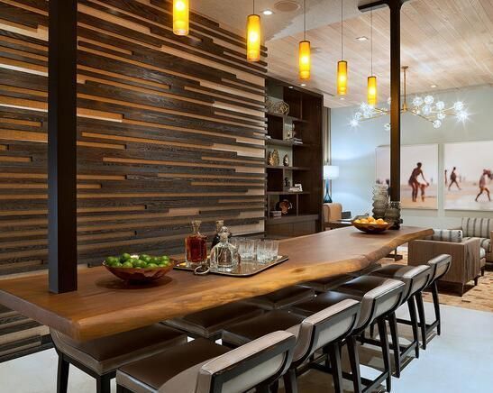 North American Modern Apartment Kitchen Furniture