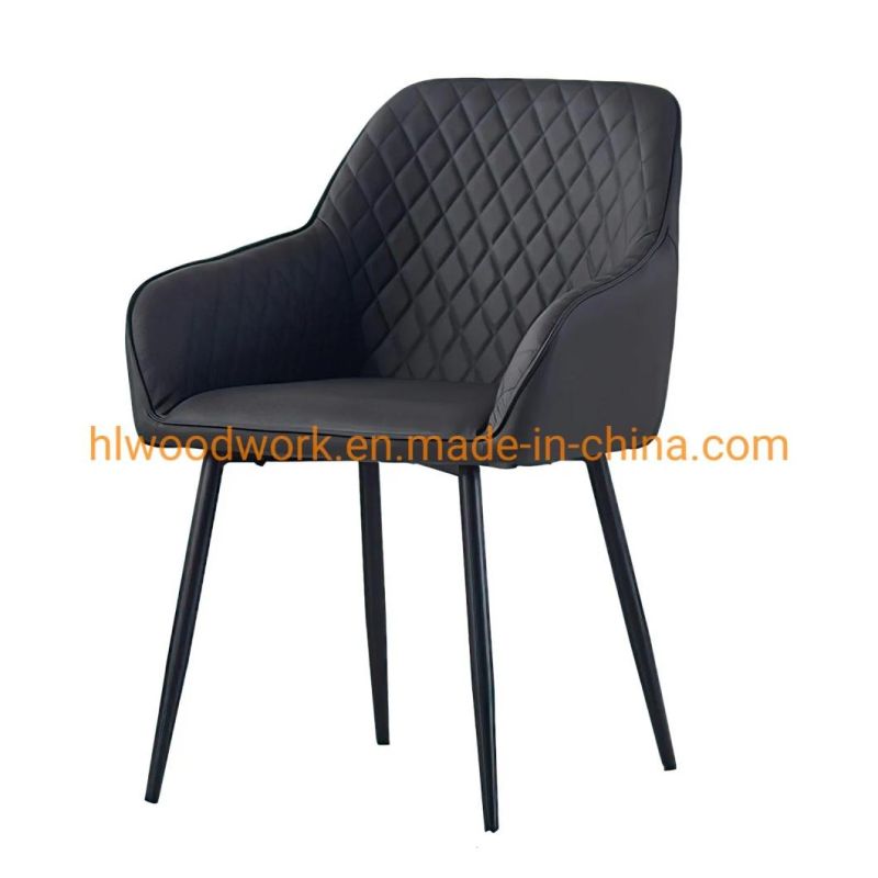 European Design Dining Room Furniture with Metal Leg Ergonomic Home Furniture Chair Metal Hotel Home Restaurant Modern Furniture Dining Chair