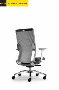 Reliable and High Back Computer Safety and Reusable Office Chair for Meeeting with Armrest