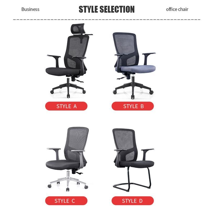 Manufacturers Cheap Staff Task Computer Desk Chair Swivel Mesh Office Chairs