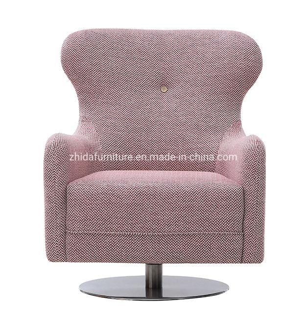 Project Case Wedding Events Pink Velvet Living Room Swivel Chair