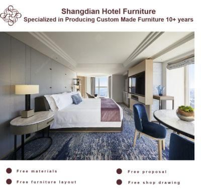 Modern Foshan Furniture Market Price Custom Made Hilton Hotel Bed Room Furniture