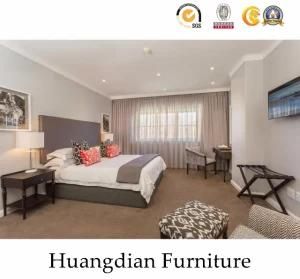 Factory Price Foshan Customized Wooden Hotel Bedroom Furniture (HD417)