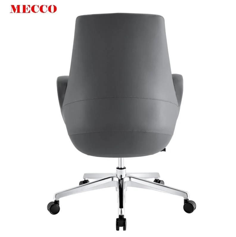 MID Back Luxury Visitor Chair High End Leather Office Chair