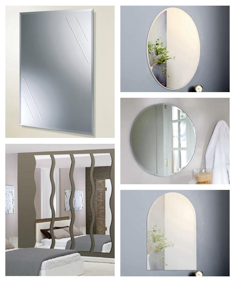 Recessed Wall Mounted 2 Doors Design Makeup Bathroom LED Bathroom Mirror Medicine Cabinet