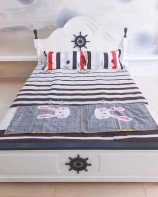 Mediterranean Style Modern Solid Wooden Bunk Bed
