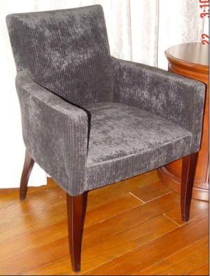 Custom Made Wood Frame Fabric Upholstery Chair for Hotel Restaurant Dining Room Bar Cafe