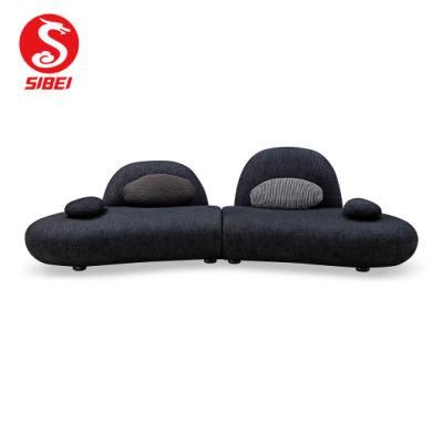 2021 Chinese New Modern Design Luxury 4 Seat Fabric Sofa for Home Hotel Apartment Bedroom Furniture