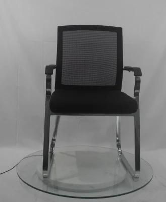 Square Metal Tube S Armrest Mesh Material Fabric Sponge Cushion New Style Staff Chair