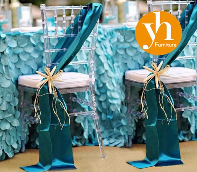 Different Design in Plastic Chair Clear Wedding Event Rental Banquet Tiffany Chiavari Resin Chair