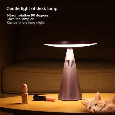 New Items Table Lamp Bluetooth Speaker LED Make up Mirror