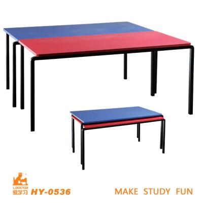 Cheap School Desk Kids Study Table for Kindergarten Classroom