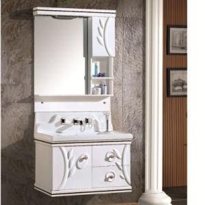 Modern Mirror Cabinet Wall Mounted Bathroom Cabinet, Single Sink Vanity