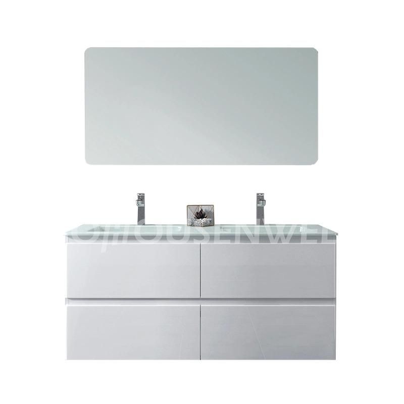 Natural Marble Modern Bathroom Vanity Walnut Bathroom Vanity Toilet Cabinet Bathroom Furniture