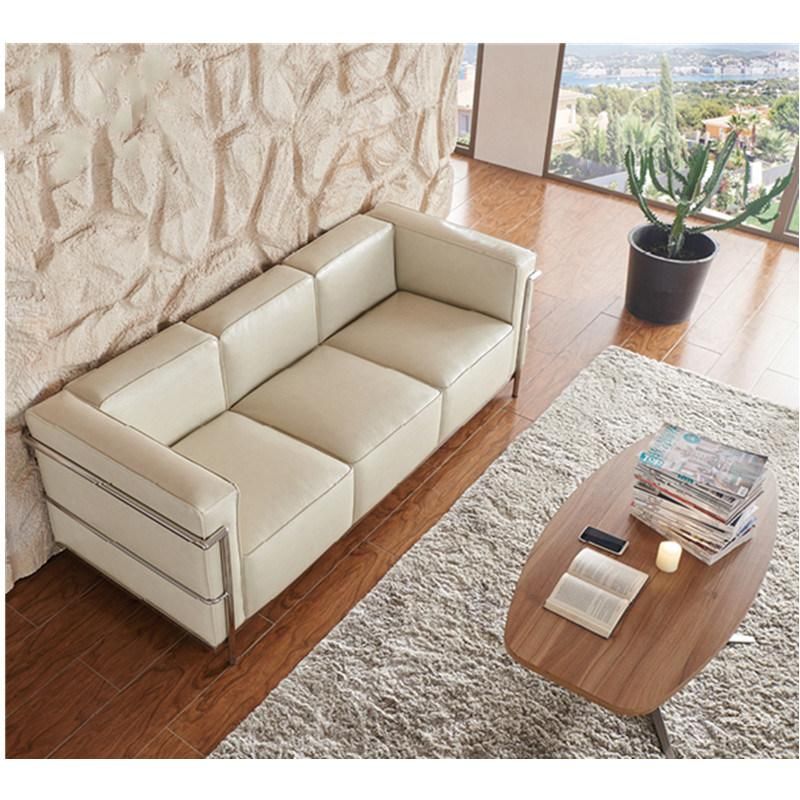 Vintage Leather Sofa, Hotel Furniture, Sofa Furniture for Living Room