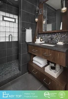 Bohemia PVC Wood Grain Wholesale Bathroom Furniture Cabinets Vanity