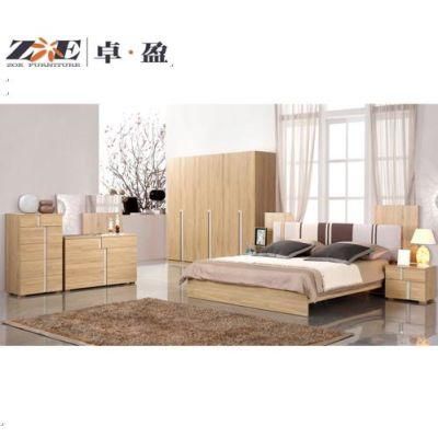 Modern MDF Complete Set King Size Bed House Furniture Bed Room Furniture