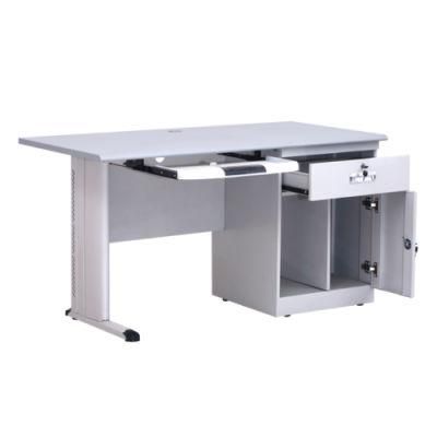 Amazon Steel Office Desk Home Study Laptop Computer Table with Drawers