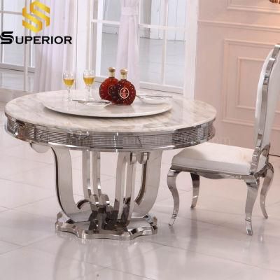 Factory Price Fashion Design Dining Table for 150cm Diameters