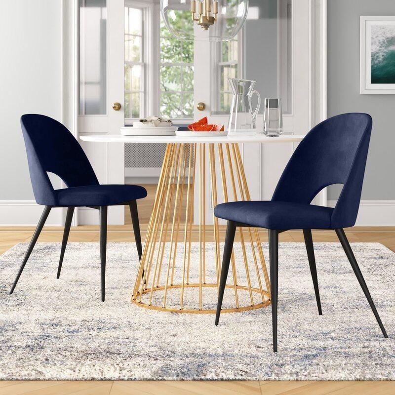 Dining Chair Wholesale Gold Luxury Nordic Room Restaurant Dining Velvet Modern Dining Chair