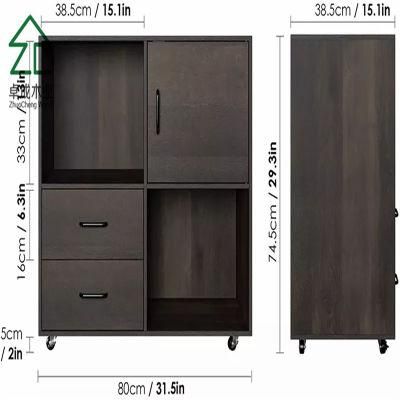 6-Cube Bookcase Display Rack for Study Room