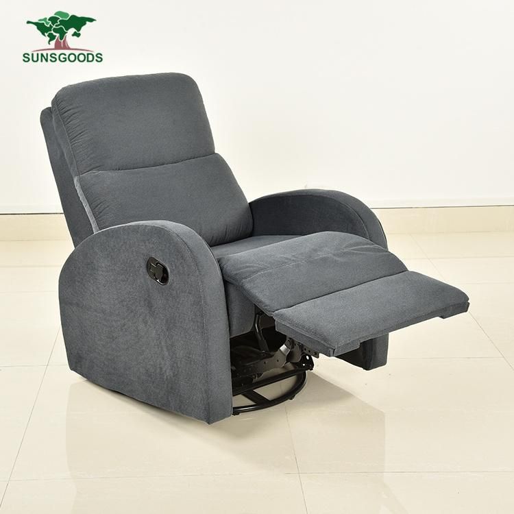 Modern Designs Black Leather Home Theater Multifunctional Push Back Electric Recliner Sofa