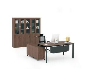 Modern L Shaped Manager Office Desk Cheap Wooden Furniture Office Table