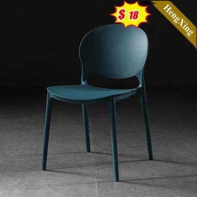 Best Selling Office Furniture High Back Living Room Colorful Restaurant PP Plastic Chair
