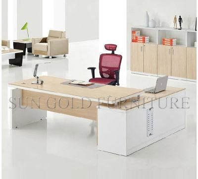Luxury Melamine CEO Executive Office Desk L Shape (SZ-ODL314)