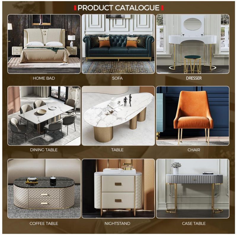 Wholesale Modern Hotel Furniture Home Double Fabric Bed