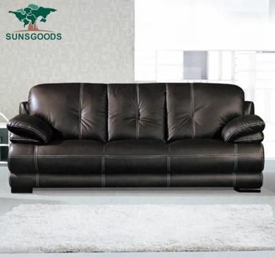 Most Popular Leisure Living Room Furniture Modern Leather Sofa