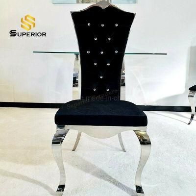 Good Quality Restaurant Hall High Back Throne Dining Chairs