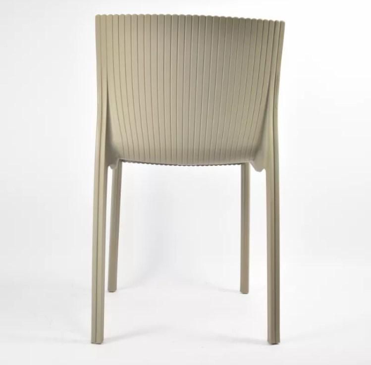 Simple Design Home Plastic Dining Chair Polypropylene Restaurant Cafe Bistro Dining Room Plastic PP Chair