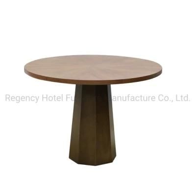 Wholesale Custom Made Wooden Furniture Round Luxury coffee Table Living Room Furniture