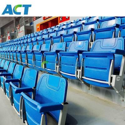 Outdoor Folding Chairs HDPE Plastic Stadium Seats with Factory Price