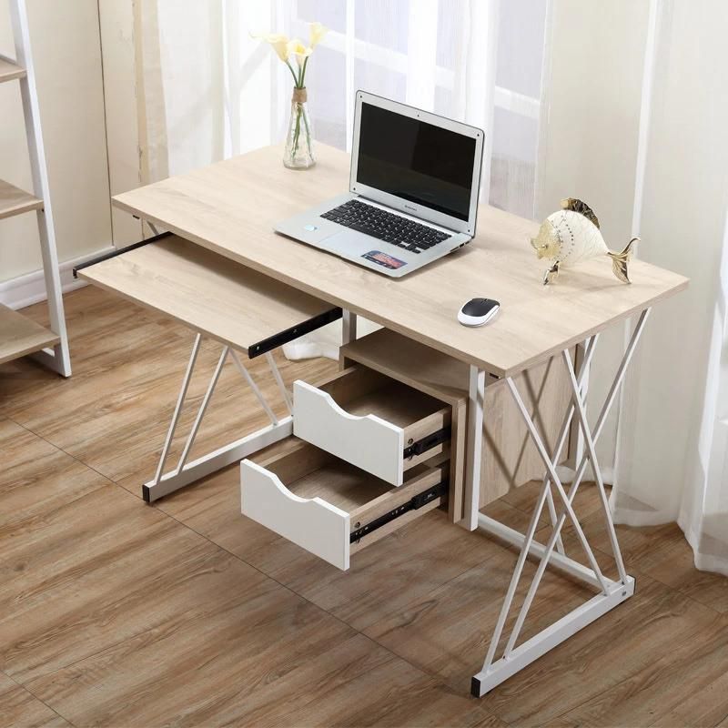 Home Bedroom Wooden Student Computer Desk Modern Notebook PC Desk